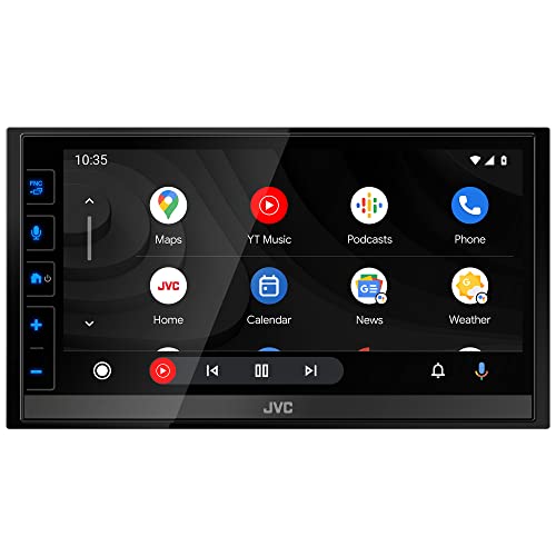 JVC KW-M785BW Wireless Apple CarPlay Android Auto Digital Media Player, Double Din, 6.8 Inch LCD Touchscreen, AM/FM, Bluetooth, USB Port, iDatalink Maestro, SiriusXM, Class D Amp, Car Radio JVC KW-M785BW Wireless Apple CarPlay Android Auto Digital Media Player, Double Din, 6.8 Inch LCD Touchscreen, AM/FM, Bluetooth, USB Port, iDatalink Maestro, SiriusXM, Class D Amp, Car Radio